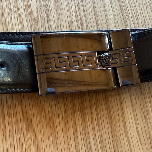 Gorgeous vintage 1990s/2000s Versace belt!  Very gently worn, 85 main image 10